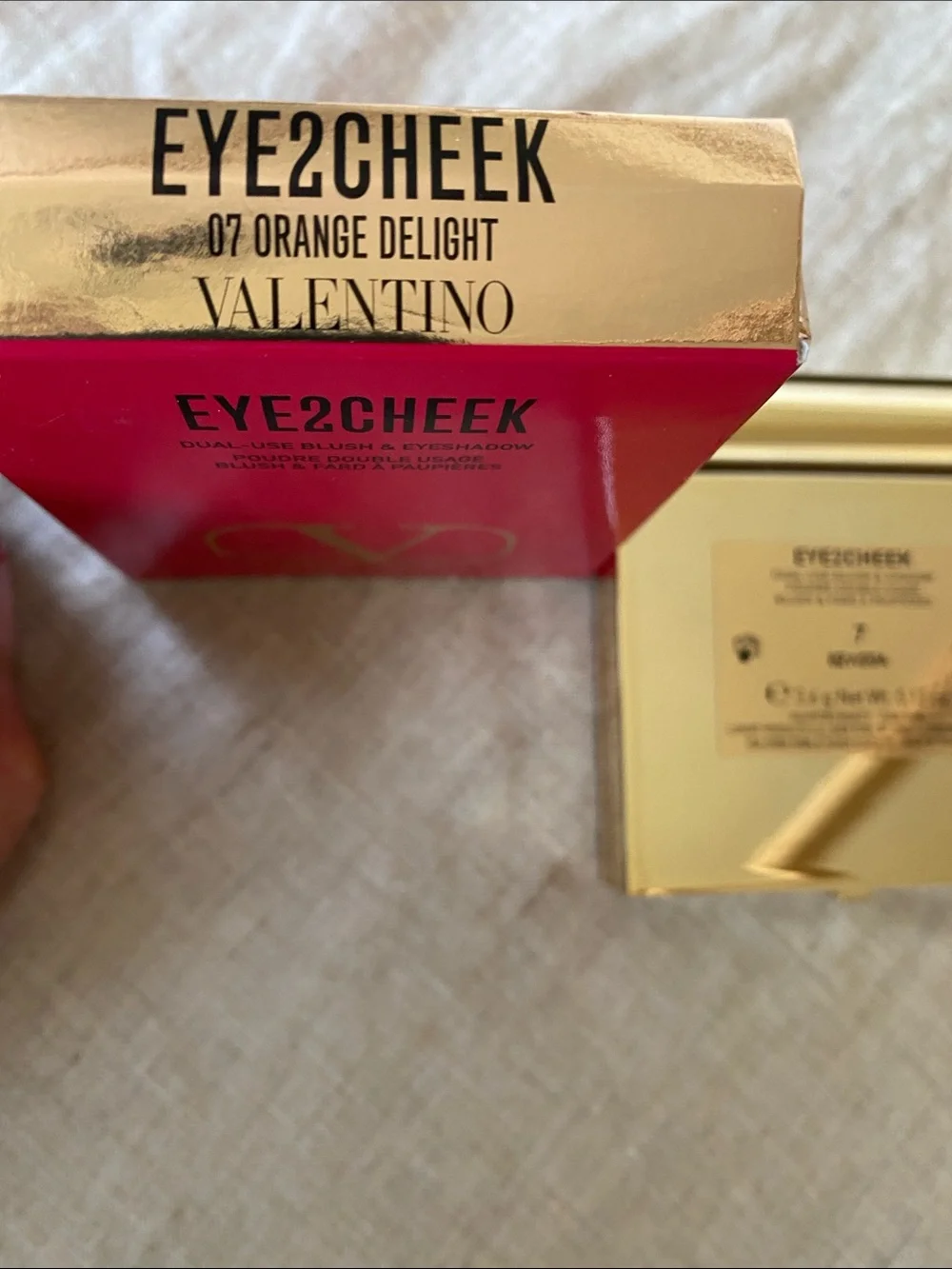 Valentino Eye2Cheek Blush — 7 Orange Delight